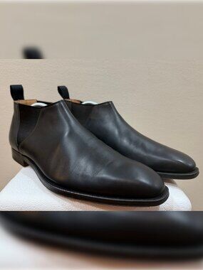 Crockett & Jones Deene Chelsea - Black Calfskin (Men’s UK 9E/ US 10D)